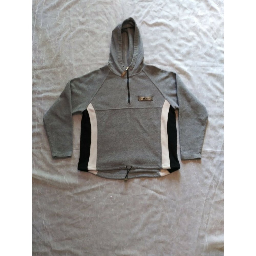 Women's Starter Hoodie Sweatshirt Gray Medium